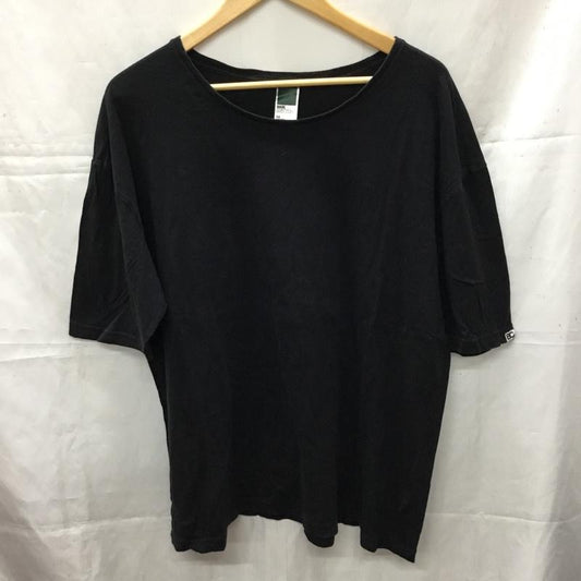 ベースコントロール BASECONTROL Tシャツ 半袖 XL 無地 黒 / ブラック /  メンズ USED 古着 中古 10110590