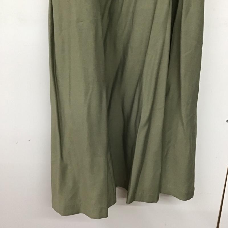 ローリーズファーム LOWRYS FARM ワンピース ロングスカート FREE 無地 カーキ / カーキ /  レディース USED 古着 中古 10149633