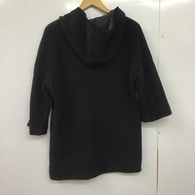 インデックス index ジャケット、上着 ジャンパー、ブルゾン カジュアルジャケット アウター フード付きジャケット M 無地 ダークグレー / ダークグレー /  レディース USED 古着 中古 10147628