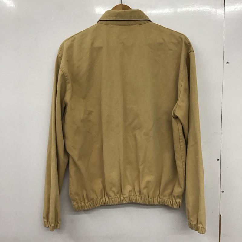 ポロバイラルフローレン Polo by RALPH LAUREN ジャケット、上着 ジャケット、ブレザー ジップアップジャケット アウター 古着 カラージャケット S ロゴ、文字 ベージュ / ベージュ /  メンズ USED 古着 中古 10134565