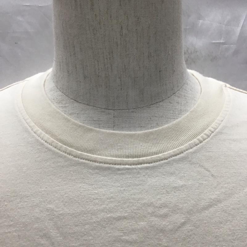 アディダス adidas Tシャツ 半袖 HK2786 TRF SER TEE ST XL ロゴ、文字 ベージュ / ベージュ /  メンズ USED 古着 中古 10121192