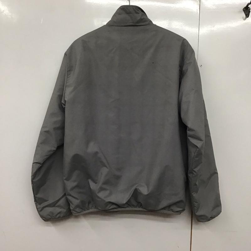 パタゴニア patagonia ジャケット、上着 ジャンパー、ブルゾン ジップアップジャケット ナイロンジャケット アウター リバーシブル S ロゴ、文字 灰 / グレー /  メンズ USED 古着 中古 10142955