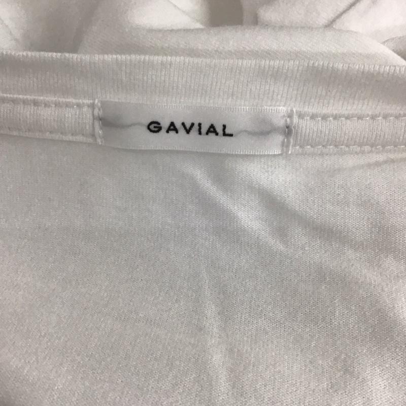 ガヴィル GAVIAL Tシャツ 半袖 gvl-23sst-0560 s/sbigtee M.C.D 半袖カットソー プリントTシャツ クルーネックカットソー L ロゴ、文字 白 / ホワイト /  メンズ USED 古着 中古 10106541