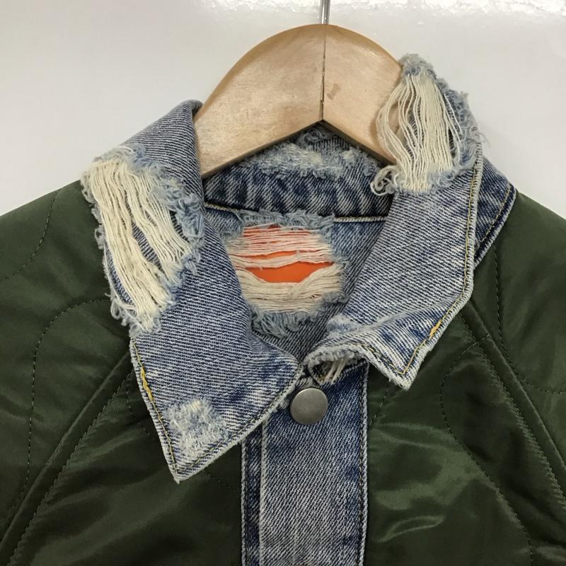 マウジー MOUSSY ジャケット、上着 ジャケット、ブレザー 010baa11-5080 Gジャン アウター FREE 無地 カーキ / カーキ /  レディース USED 古着 中古 10142514