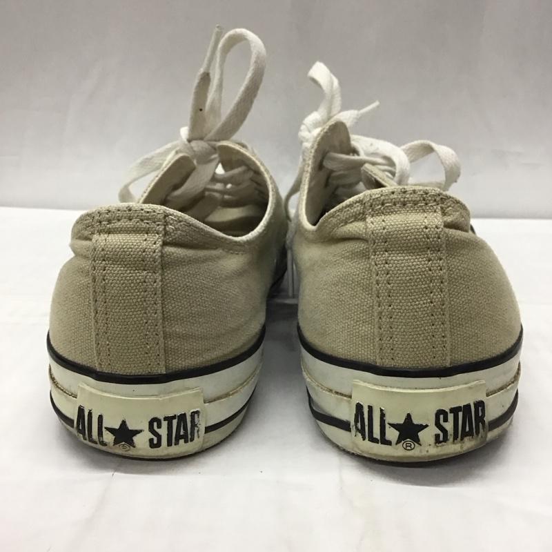 コンバース CONVERSE スニーカー スニーカー 1CL129 CANVAS ALL STAR COLORS OX 25.5cm 25.5cm ロゴ、文字 ベージュ / ベージュ /  メンズ USED 古着 中古 10116233