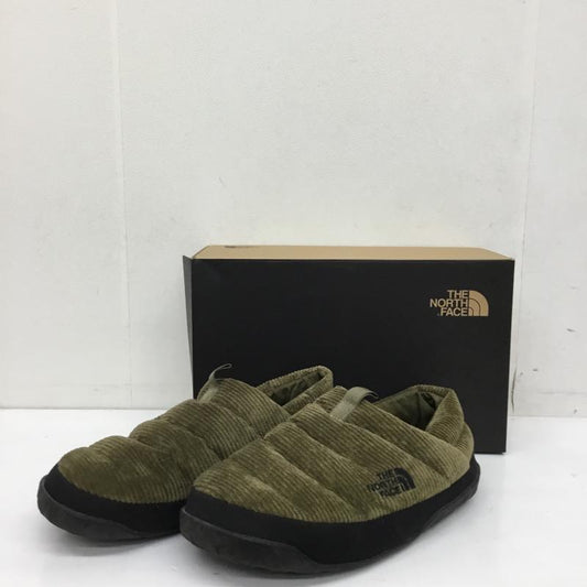 ザノースフェイス THE NORTH FACE スリッポン スリッポン Nuptse Mule Corduroy NF02272 27.0cm ロゴ、文字 カーキ / カーキ /  メンズ USED 古着 中古 10144213