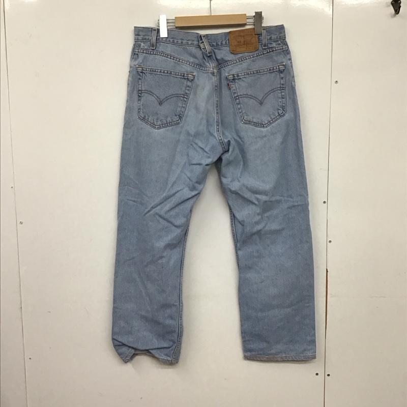 リーバイストラウスアンドコー Levi Strauss & co. パンツ デニム、ジーンズ デニムパンツ ワイドパンツ カジュアルパンツ 36インチ 無地 インディゴ / インディゴ /  メンズ USED 古着 中古 10144924