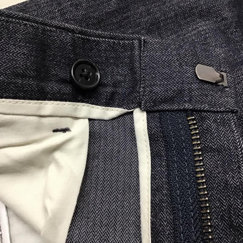 バナナリパブリック BANANA REPUBLIC パンツ スラックス スラックスパンツ スリムパンツ カジュアルパンツ センタータックパンツ ストレッチパンツ 31インチ 無地 灰 / グレー /  メンズ USED 古着 中古 10116875