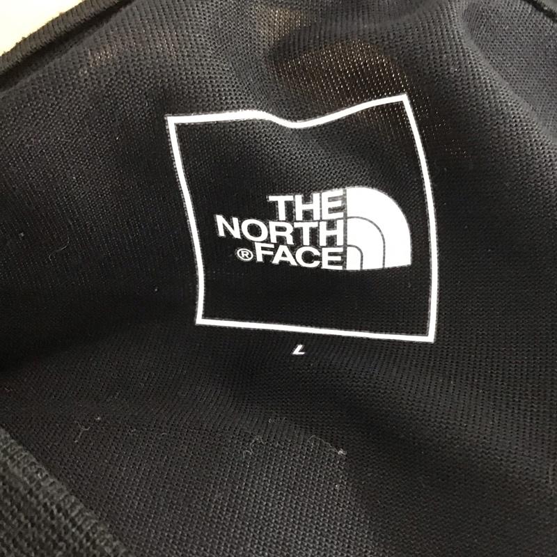 ザノースフェイス THE NORTH FACE Tシャツ 半袖 nt32437 スクエアカモフラージュ 半袖カットソー プリントTシャツ L ロゴ、文字 黒 / ブラック /  メンズ USED 古着 中古 10132748