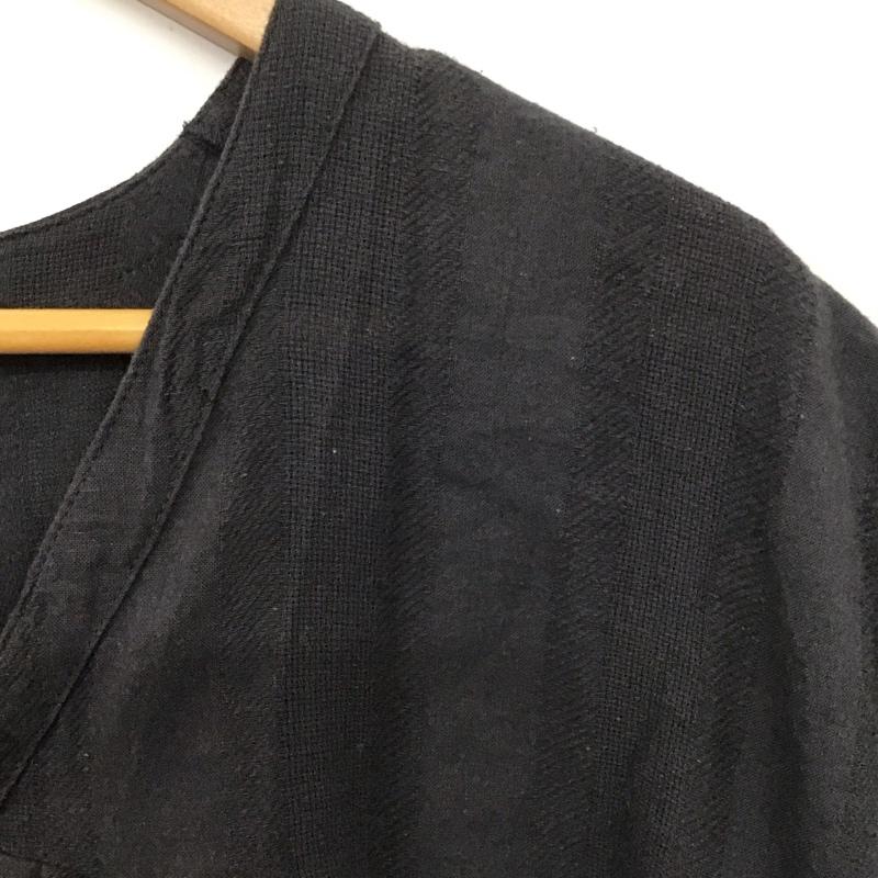 サマンサモスモス Samansa Mos2 シャツ、ブラウス 半袖 ノースリーブシャツ ノーカラーシャツ FREE 無地 チャコールグレー / チャコールグレー /  レディース USED 古着 中古 10143798