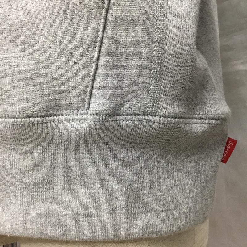 シュプリーム Supreme パーカー 長袖 2019AW BandanaBoxLogoHoodedSweatshirt 長袖パーカー M ロゴ、文字 灰 / グレー /  メンズ USED 古着 中古 10121678