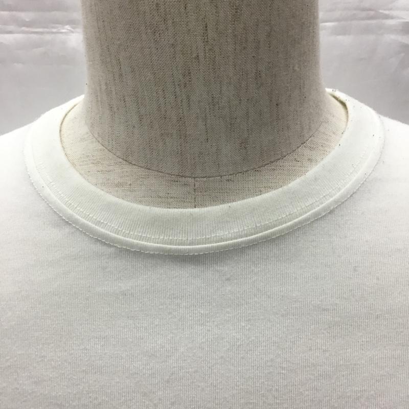 コロンビア Columbia Tシャツ 半袖 半袖カットソー プリントTシャツ クルーネックカットソー S ロゴ、文字 白 / ホワイト /  メンズ USED 古着 中古 10114096