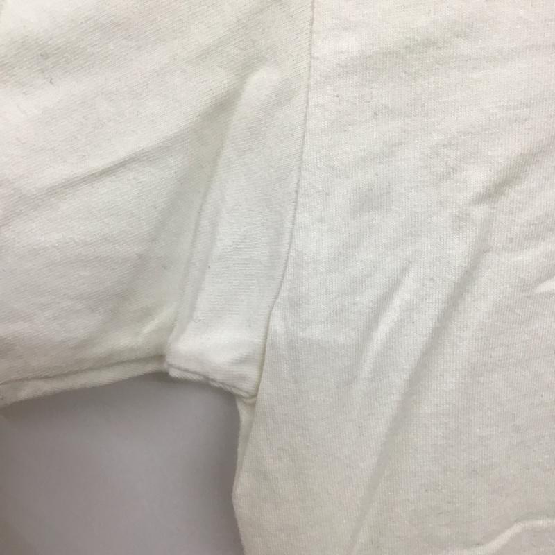 チャレンジャー CHALLENGER Tシャツ 半袖 半袖カットソー プリントTシャツ クルーネックカットソー balabushka L プリント 白 / ホワイト /  メンズ USED 古着 中古 10133364