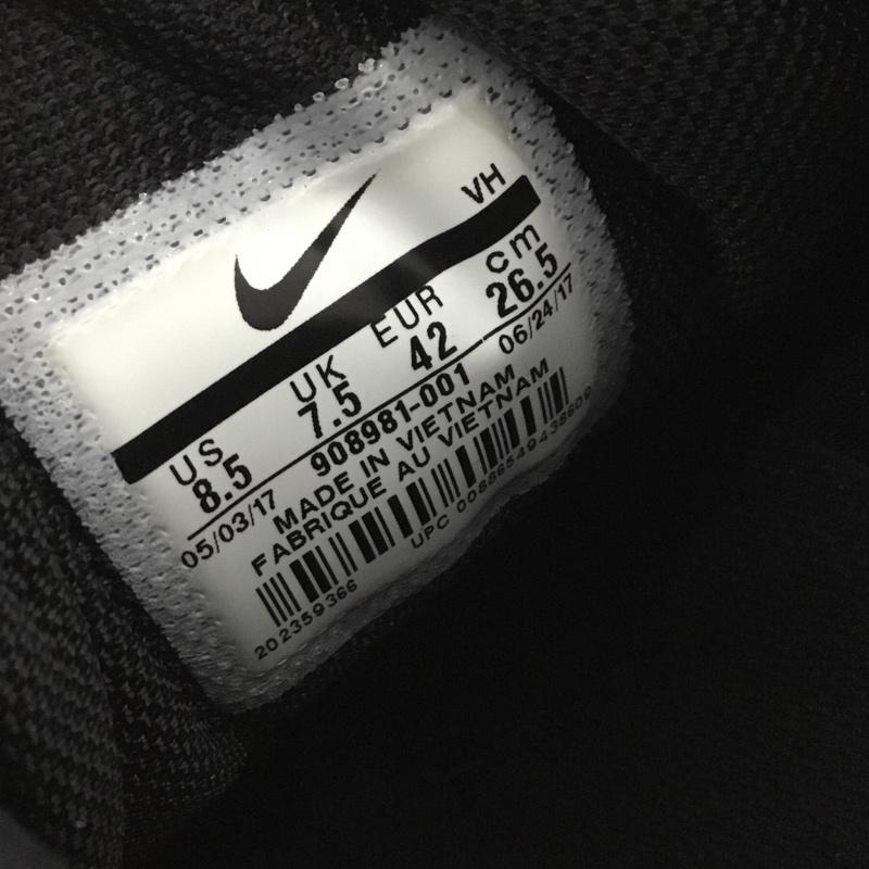 ナイキ NIKE スニーカー スニーカー 908981 001 AIR MAX ADVANTAGE 26.5cm 箱有 26.5cm ロゴ、文字 黒 / ブラック / X 白 / ホワイト /  メンズ USED 古着 中古 10144822