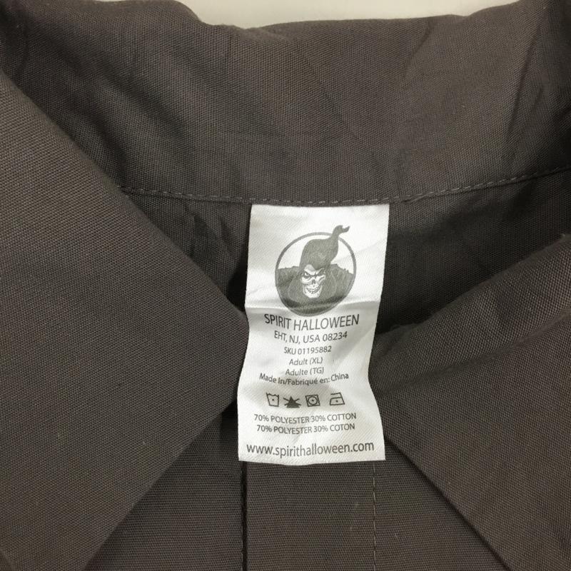 古着 USED シャツ、ブラウス 半袖 半袖シャツ カラーシャツ 半袖カットソー ボーリングシャツ XL ロゴ、文字 灰 / グレー /  メンズ USED 古着 中古 10122932