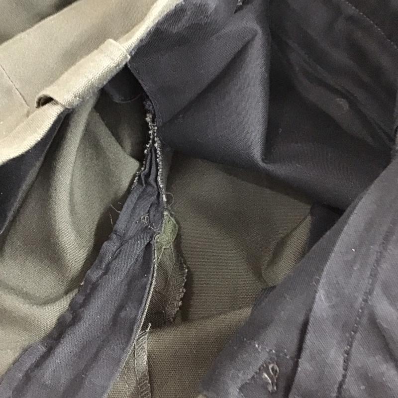 古着 USED パンツ スラックス 70年代 カーゴパンツ 無地 カーキ / カーキ /  メンズ USED 古着 中古 10112673