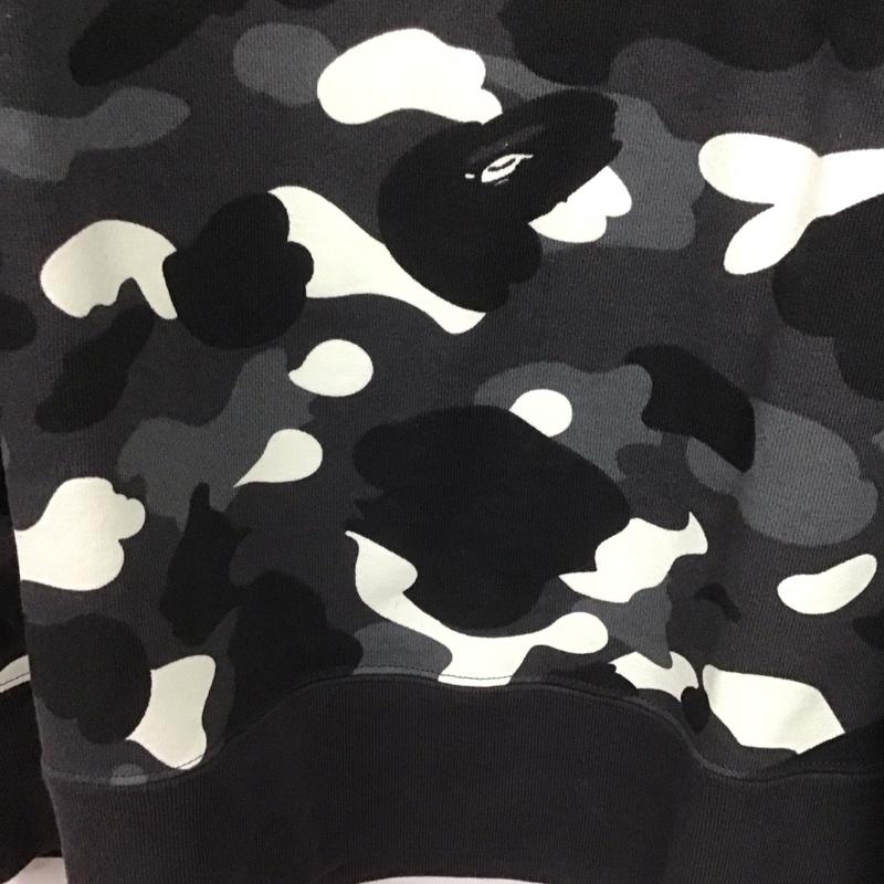 アベイシングエイプ A BATHING APE トレーナー 長袖 長袖トレーナー スウェット クルーネック プルオーバー XL プリント マルチカラー / マルチカラー /  メンズ USED 古着 中古 10146827