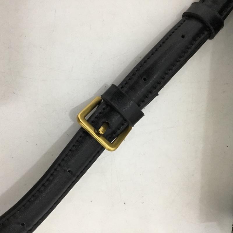 ザラ ZARA ショルダーバッグ ショルダーバッグ 6043 210 202 タグ付き 無地 黒 / ブラック / X アイボリー / アイボリー /  レディース USED 古着 中古 10147767