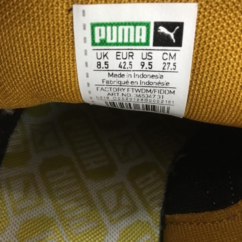 プーマ PUMA スニーカー スニーカー 36534731 SUEDE CLASSIC 27.5cm 箱有 27.5cm ロゴ、文字 マスタード / マスタード /  メンズ USED 古着 中古 10128891