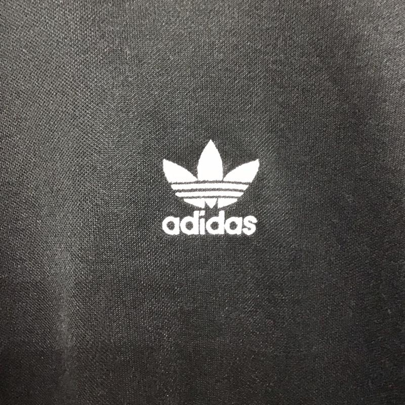 アディダス adidas トレーナー 長袖 hc1918 トレーナー 長袖スウェット 0 ロゴ、文字 黒 / ブラック /  メンズ USED 古着 中古 10148101