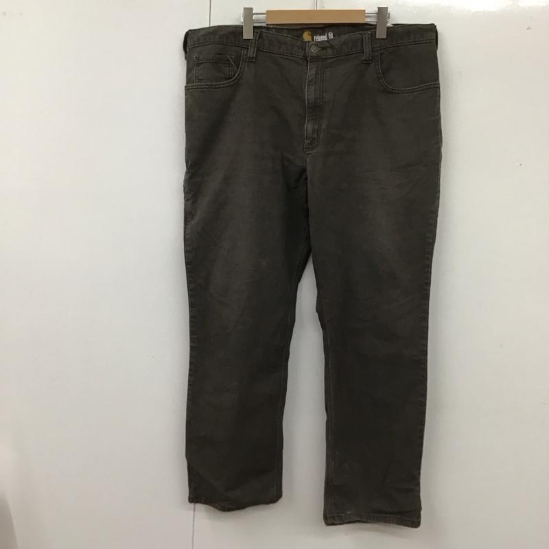 カーハート Carhartt パンツ ワークパンツ、ペインターパンツ ワークパンツ ワイドパンツ カジュアルパンツ 40 無地 灰 / グレー /  メンズ USED 古着 中古 10109835