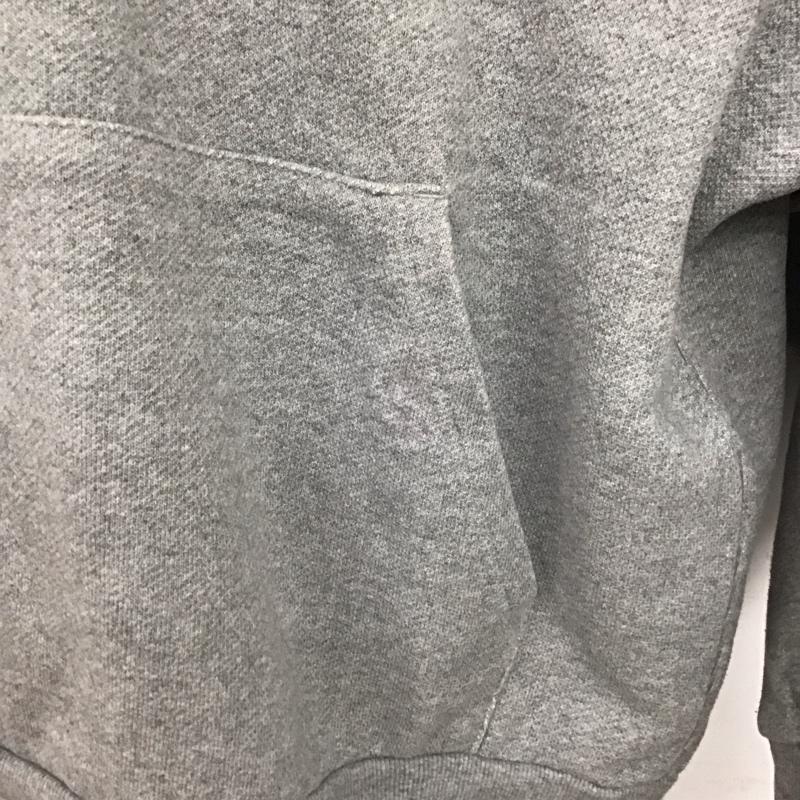 ノーティカ NAUTICA トレーナー 長袖 長袖パーカー プルオーバーパーカー スウェット M 無地 灰 / グレー /  メンズ USED 古着 中古 10147612