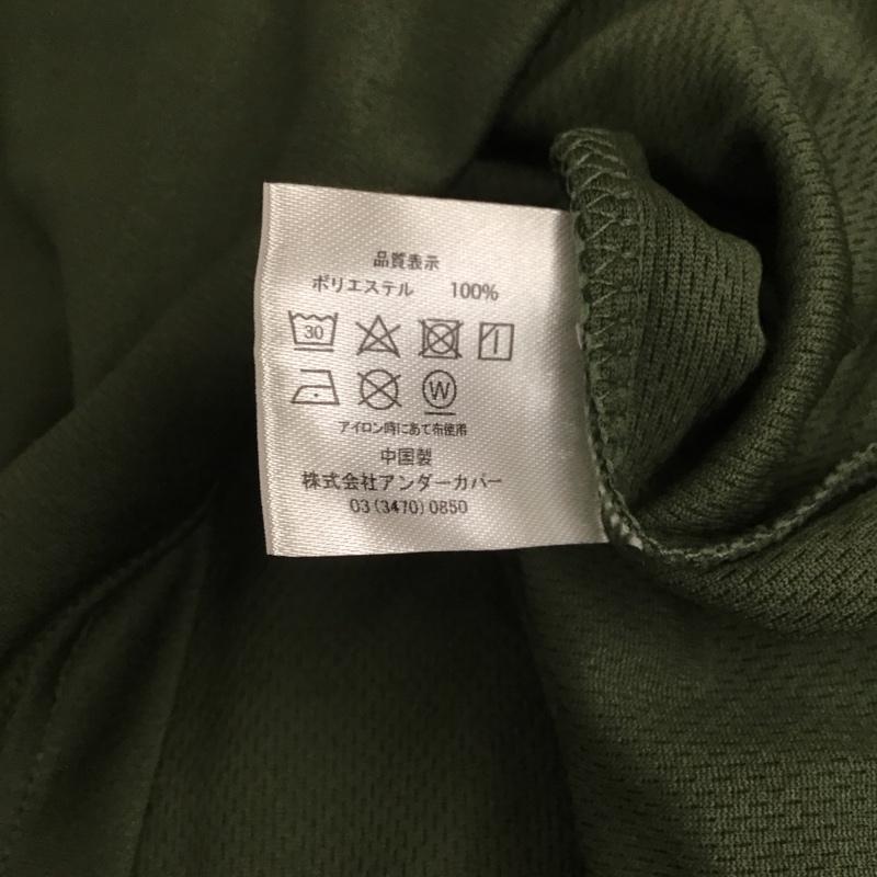 アンダーカバー UNDERCOVER Tシャツ 半袖 半袖カットソー プリントTシャツ クルーネックカットソー L ロゴ、文字 カーキ / カーキ /  メンズ USED 古着 中古 10148904