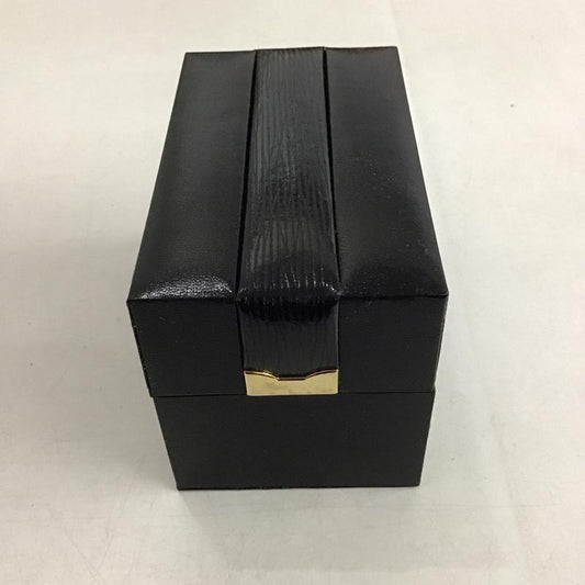古着 USED ファッション小物 ファッション小物 時計ケース 収納ボックス 無地 黒 / ブラック /  メンズ USED 古着 中古 10145917