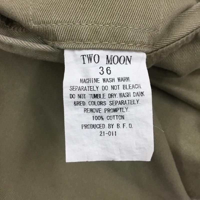 トゥームーン two moon パンツ ショートパンツ 36 無地 ベージュ / ベージュ /  メンズ USED 古着 中古 10108389