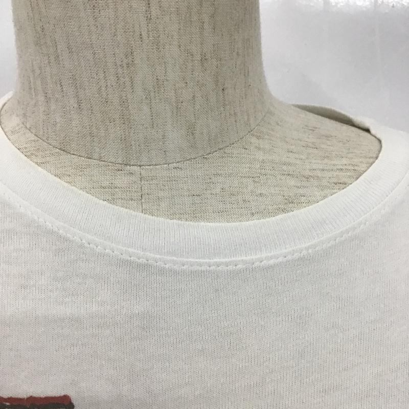 ステューシー STUSSY Tシャツ 半袖 プリント M プリント 白 / ホワイト /  メンズ USED 古着 中古 10106086