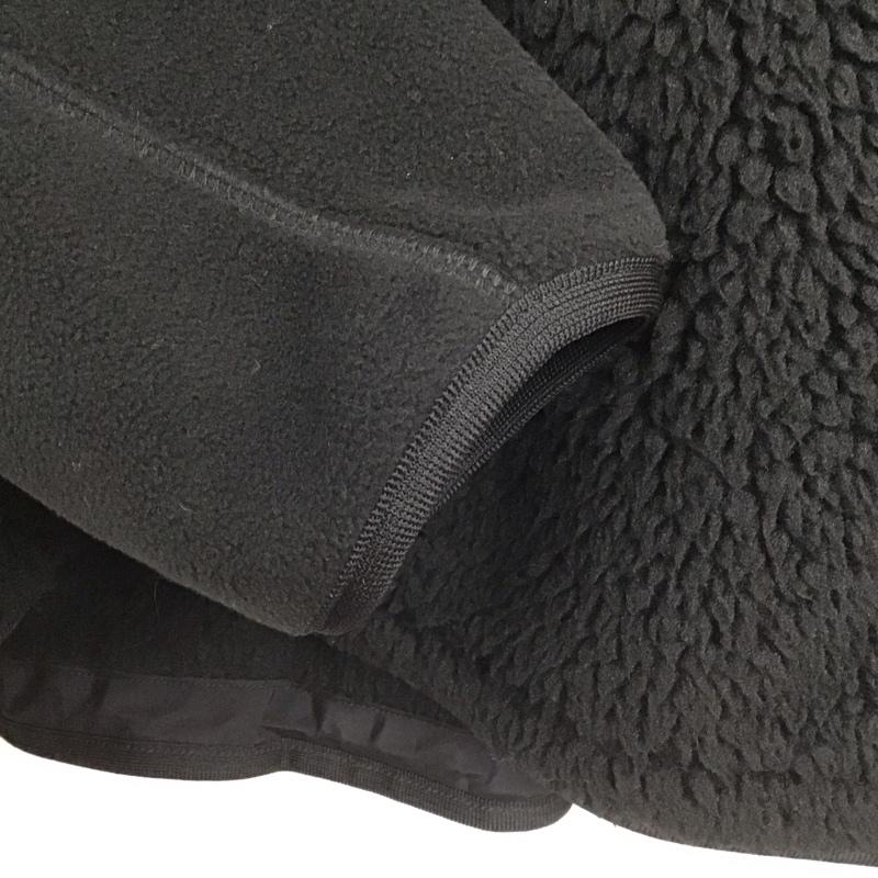 ユニクロ UNIQLO ジャケット、上着 ジャンパー、ブルゾン 341-463350 フリースジャケット WHITEMOUNTAINEERING ジャケット XL 無地 黒 / ブラック /  メンズ USED 古着 中古 10141993