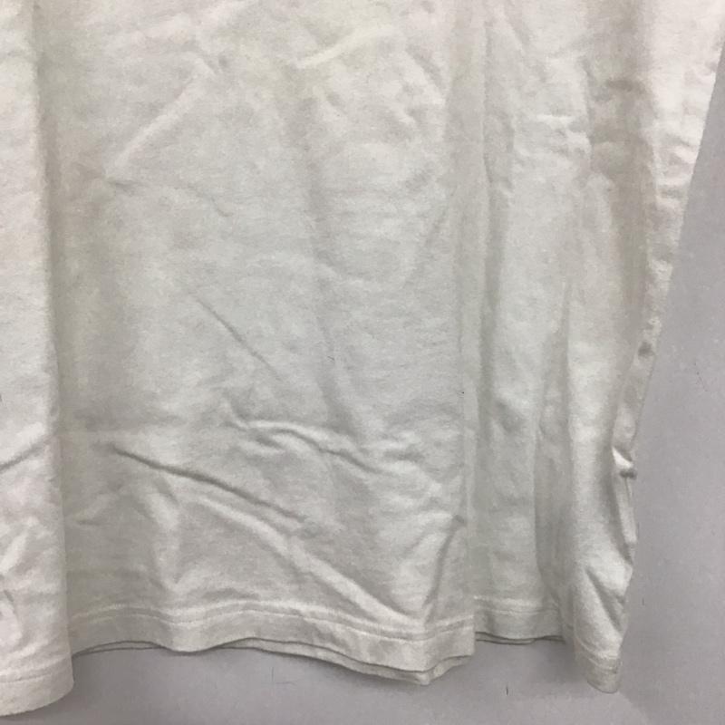 アディダス adidas Tシャツ 半袖 he4682 アウトラインロゴＴシャツ 半袖カットソー プリントTシャツ L ロゴ、文字 白 / ホワイト /  メンズ USED 古着 中古 10138890