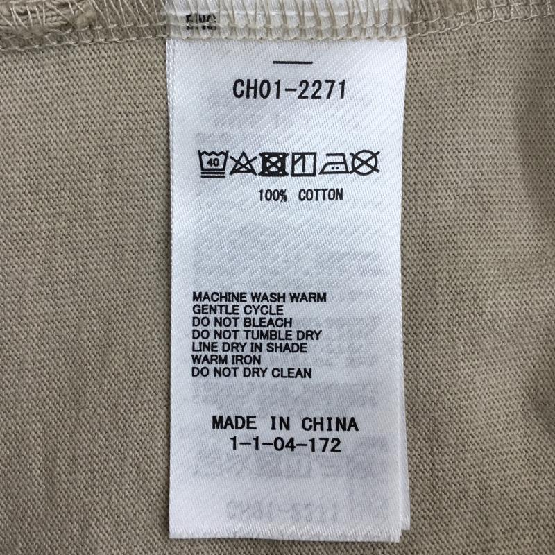 チャムス CHUMS Tシャツ 半袖 CH01-2271 ヘビーウェイトロゴTシャツ M ロゴ、文字 茶 / ブラウン /  メンズ USED 古着 中古 10135942