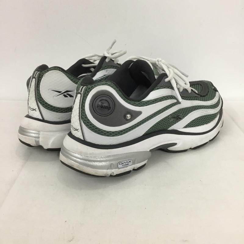 リーボック Reebok スニーカー スニーカー 100074441 PREMIER PUMP PARIS TRAINER 23.5cm 23.5cm ロゴ、文字 白 / ホワイト / X 緑 / グリーン / X 灰 / グレー /  レディース USED 古着 中古 10133608