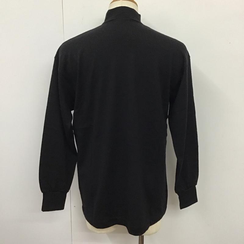 コムデギャルソン COMME des GARCONS カットソー 長袖 長袖カットソー スタンドネックカットソー ロングスリーブカットソー 無地 紺 / ネイビー /  メンズ USED 古着 中古 10115378