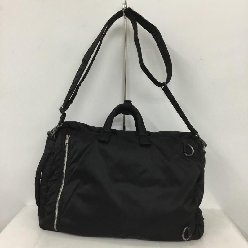 ポーター PORTER ブリーフケース、書類かばん ブリーフケース、書類かばん TANKER 3WAY ビジネスバッグ リュック ショルダーバッグ ロゴ、文字 黒 / ブラック /  メンズ USED 古着 中古 10134825