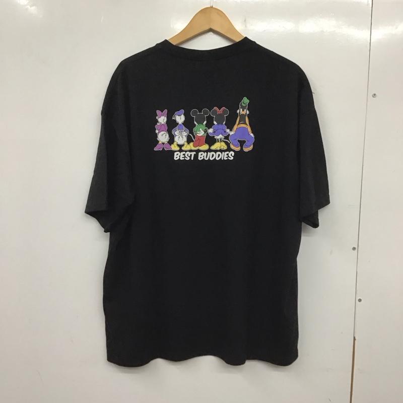 フリークスストア FREAK S STORE Tシャツ 半袖 半袖カットソー プリントTシャツ クルーネックカットソー L ロゴ、文字 黒 / ブラック /  メンズ USED 古着 中古 10139525