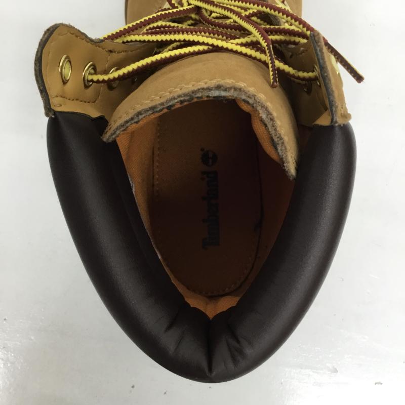 ティンバーランド Timberland ブーツ ショートブーツ TB1A27TP231 27.0cm ロゴ、文字 茶 / ブラウン /  メンズ USED 古着 中古 10140919