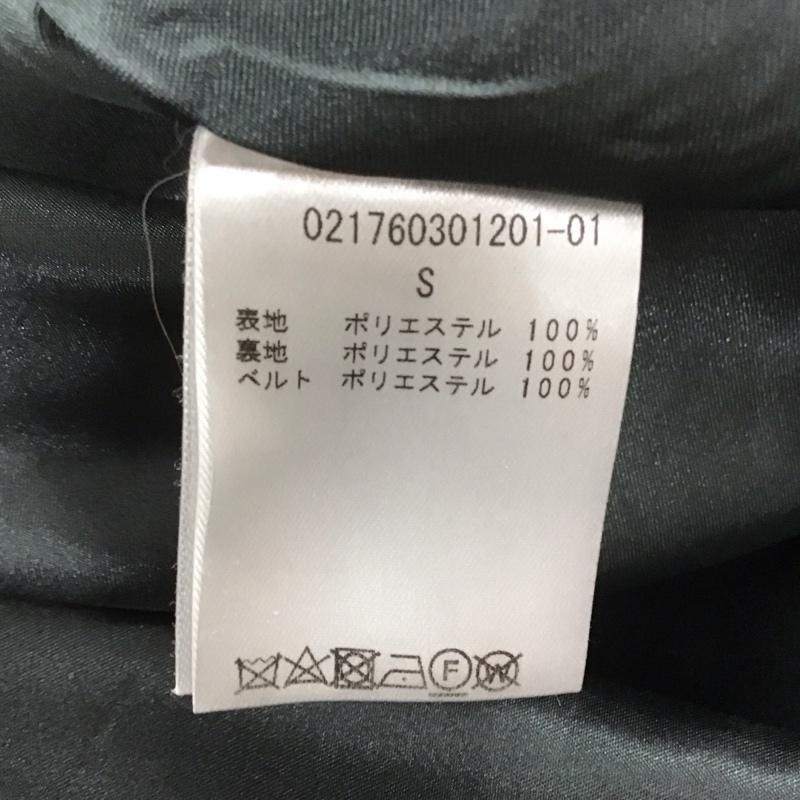 ダズリン dazzlin ワンピース ひざ丈スカート 021760301201-01 ベルト付き ノースリーブ S 花柄 緑 / グリーン /  レディース USED 古着 中古 10139130