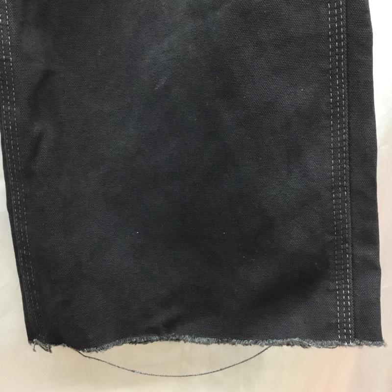 カーハート Carhartt パンツ ワークパンツ、ペインターパンツ ワークパンツ ワイドパンツ カジュアルパンツ ジーンズ 後染め 無地 黒 / ブラック /  メンズ USED 古着 中古 10118641