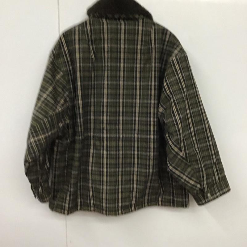 ジーユー GU ジャケット、上着 ジャケット、ブレザー 211-350459 ビューティフルピープルチェックボアブルゾン ジップアップジャケット L チェック マルチカラー / マルチカラー /  メンズ USED 古着 中古 10130715