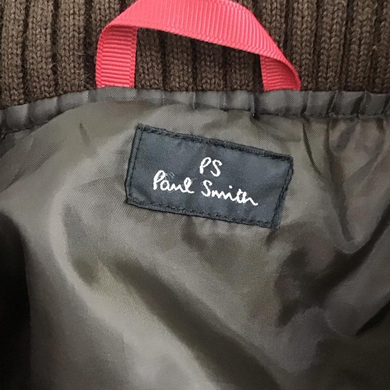 ポールスミス Paul Smith ジャケット、上着 ジャケット、ブレザー ジップアップジャケット ダウンジャケット カジュアルジャケット アウター L 無地 茶 / ブラウン /  メンズ USED 古着 中古 10123821