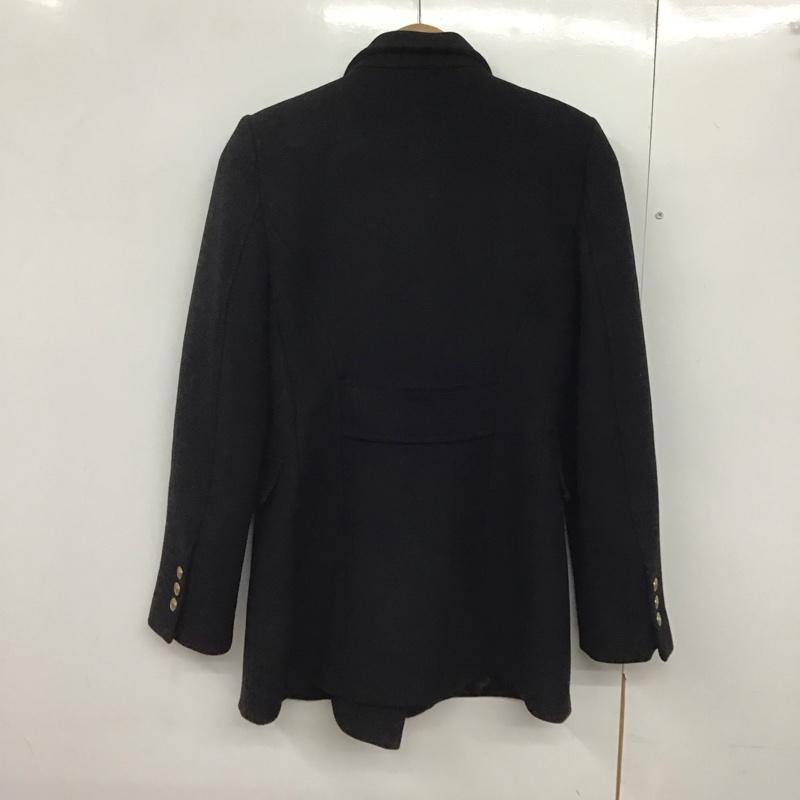 ザラ ZARA コート コート一般 S 無地 黒 / ブラック /  レディース USED 古着 中古 10142928