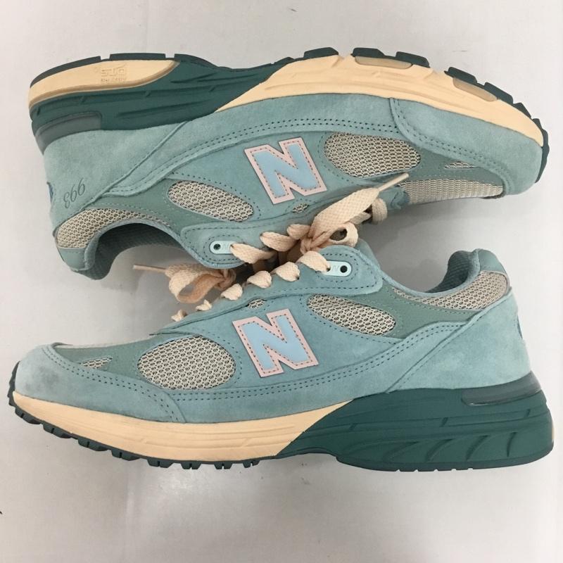 ニューバランス New Balance スニーカー スニーカー MR993JF1 28.5cm 箱有 JOE FRESHGOODS 28.5cm ロゴ、文字 水色 / ライトブルー /  メンズ USED 古着 中古 10125086