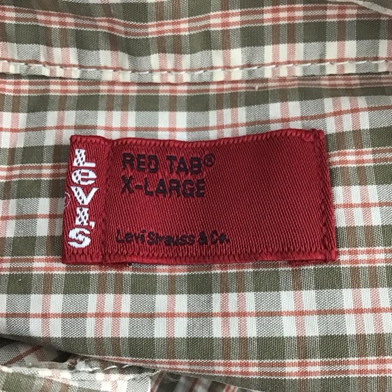 リーバイス Levi s シャツ、ブラウス 半袖 半袖シャツ カラーシャツ 半袖カットソー チェックシャツ XL チェック マルチカラー / マルチカラー /  メンズ USED 古着 中古 10124046