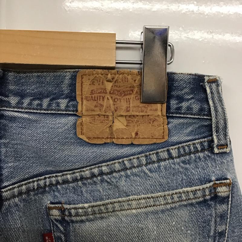 リーバイストラウスアンドコー Levi Strauss & co. パンツ デニム、ジーンズ デニムパンツ スリムパンツ カジュアルパンツ 80s 501 usa製 赤耳 無地 インディゴ / インディゴ /  メンズ USED 古着 中古 10141519