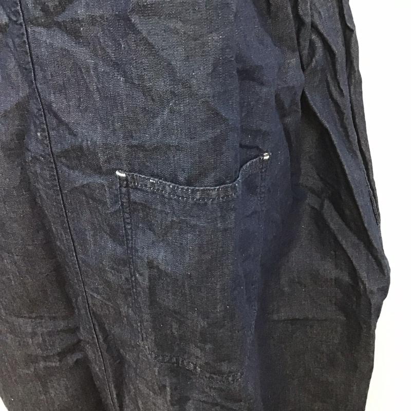 クリップタグ Clip.tab ワンピース ロングスカート 3181S-004 デニムワンピース キャミワンピース バルーンスカート 2 無地 インディゴ / インディゴ /  レディース USED 古着 中古 10122558