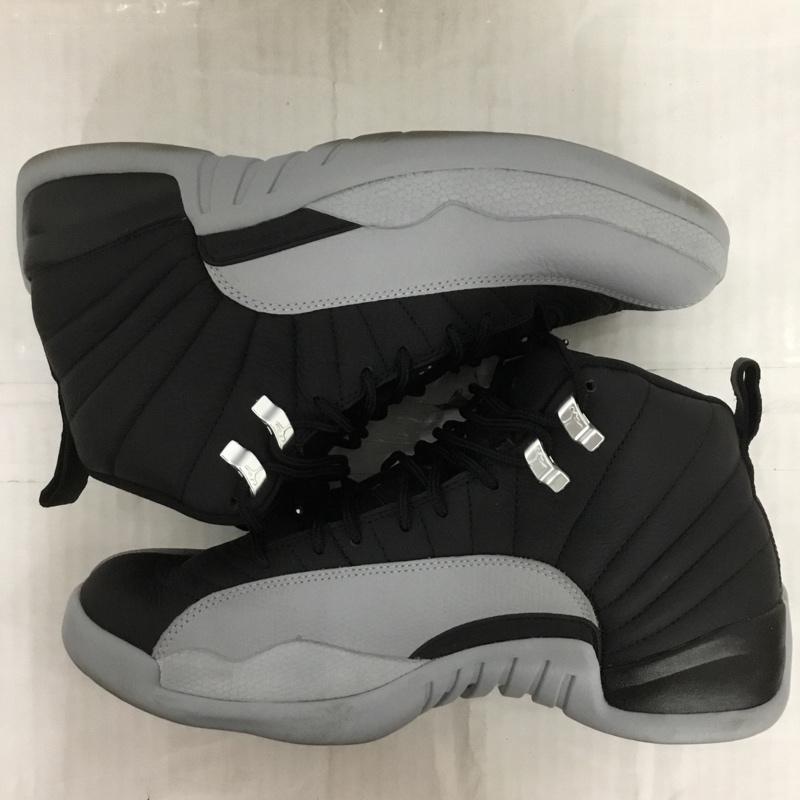 ナイキ NIKE スニーカー スニーカー CT8013-010 AIR JORDAN 12 RETRO 27.5cm 箱有 27.5cm ロゴ、文字 黒 / ブラック / X 灰 / グレー /  メンズ USED 古着 中古 10123989