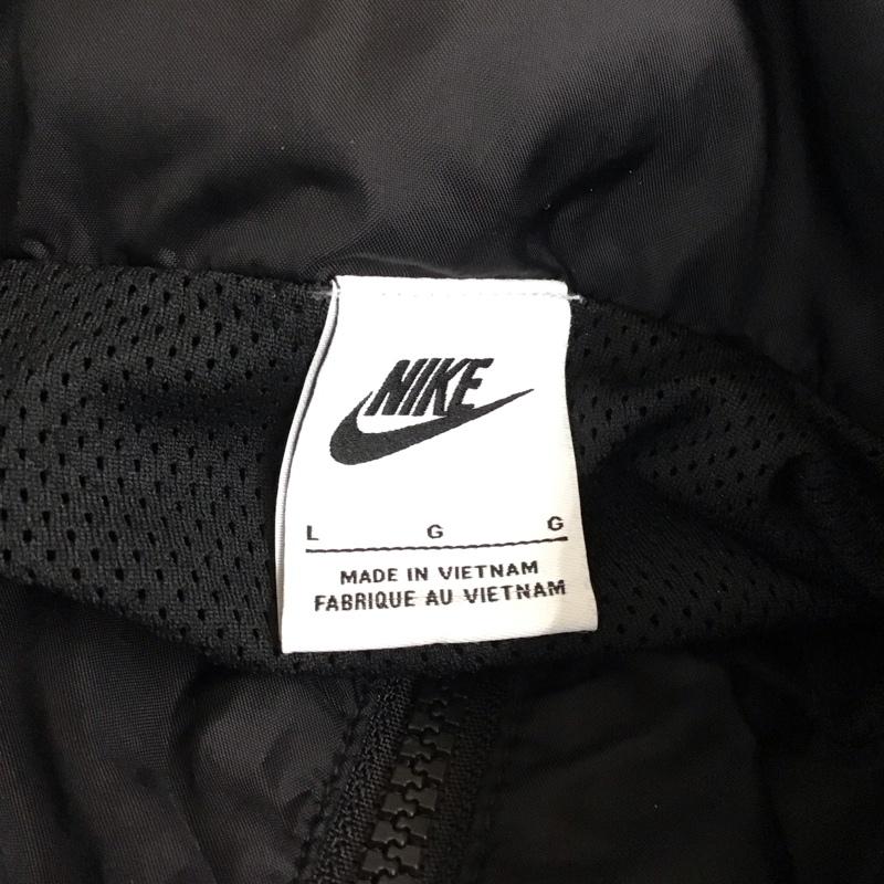 ナイキ NIKE ジャケット、上着 ジャケット、ブレザー DQ4911-010 ハーフジップアウタークラブウーブン ナイロンジャケット L ロゴ、文字 黒 / ブラック /  メンズ USED 古着 中古 10117569