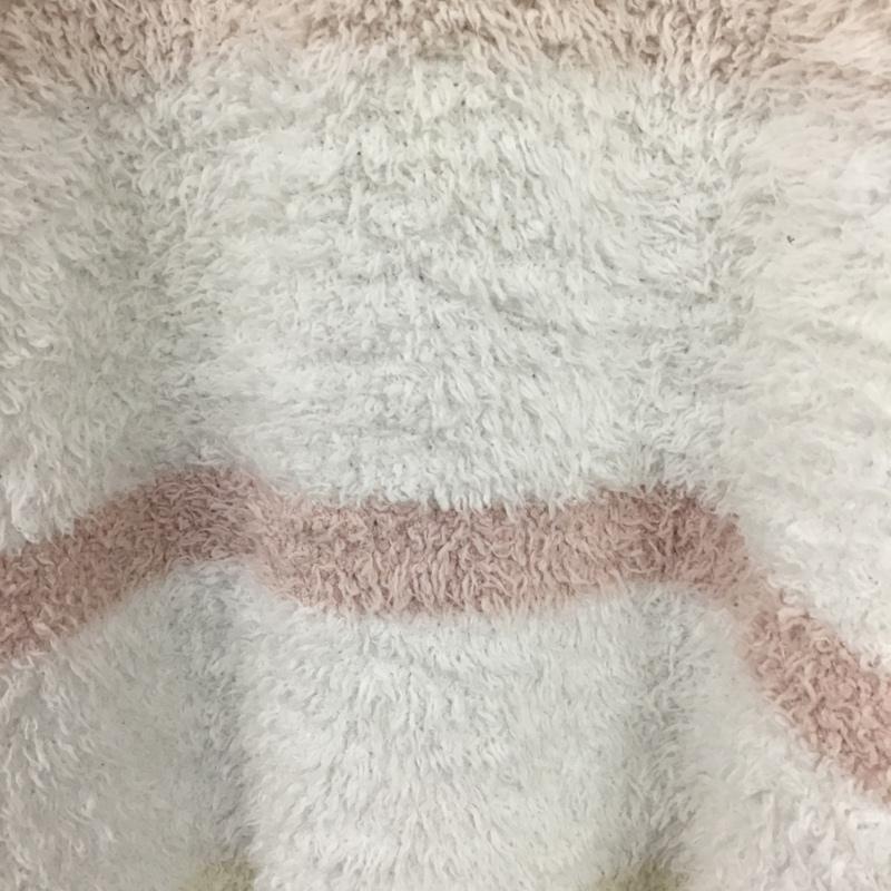 ジェラートピケ gelato pique ワンピース ひざ丈スカート PWN0215034 ボアワンピース ルームウェア 長袖 ONE SIZE ボーダー柄 マルチカラー / マルチカラー /  レディース USED 古着 中古 10144680